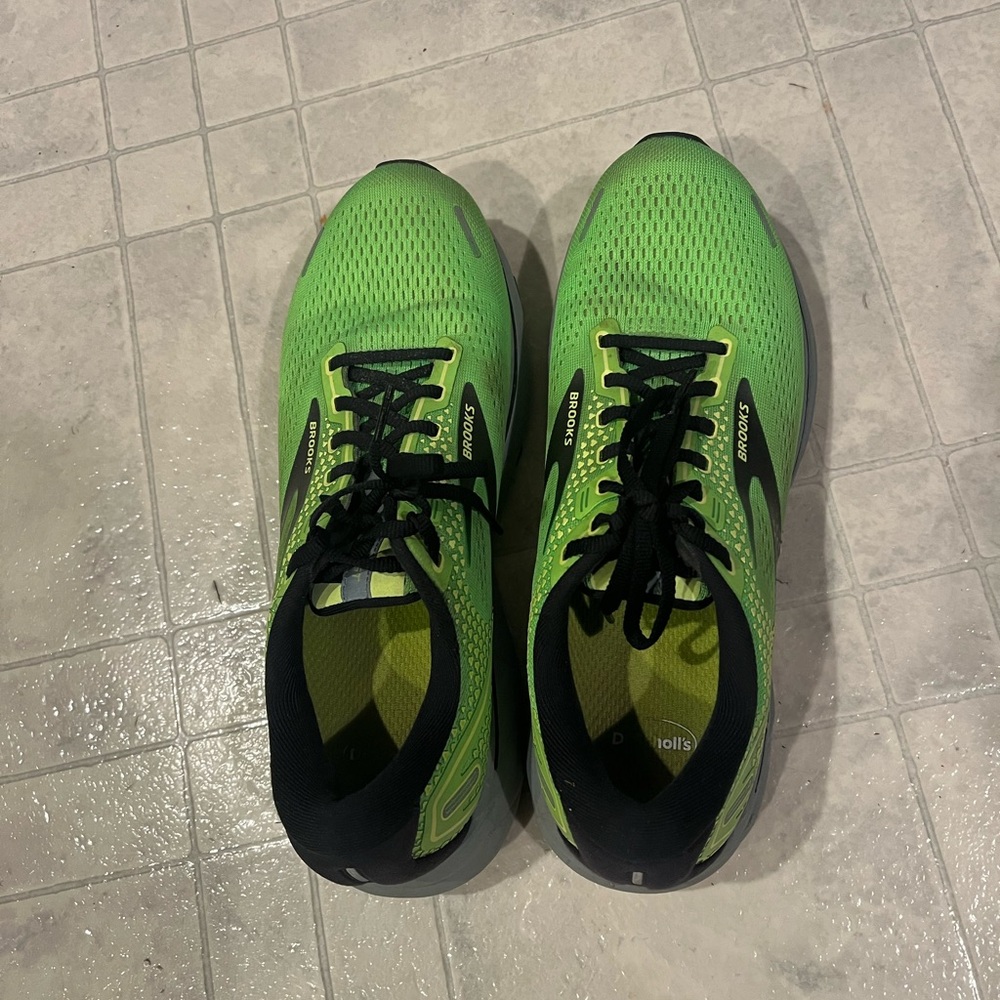 Brooks Men's Green Ghost 14 Running Shoes